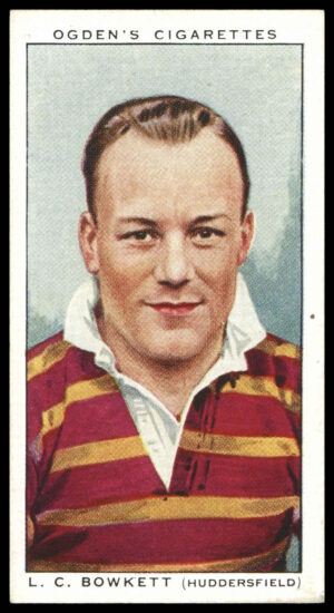 Ogden's - 'Football Club Captains' (1935) - #28 - L.C. Bowkett (Huddersfield)