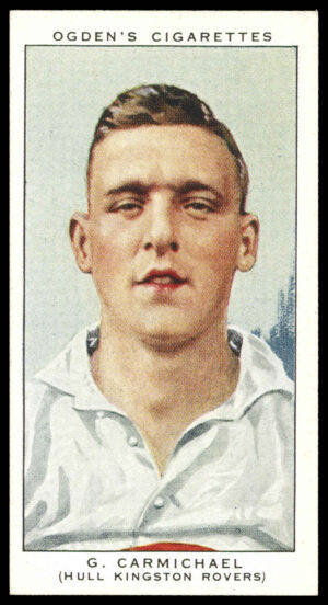 Ogden's - 'Football Club Captains' (1935) - #30 - G. Carmichael (Hull K.R.)