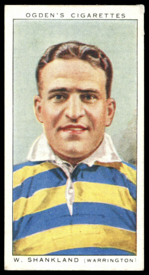 Ogden's - 'Football Club Captains' (1935) - #40 - W. Shankland (Warrington)