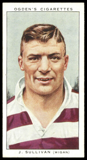 Ogden's - 'Football Club Captains' (1935) - #44 - J. Sullivan (Wigan)