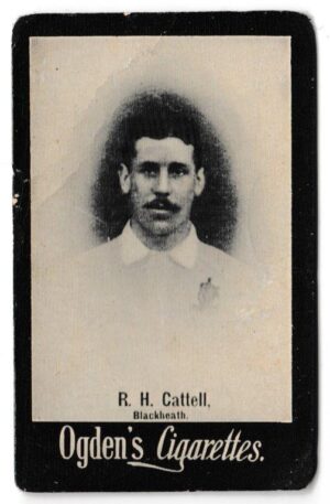 Ogden's - 'General Interest. C. Plain Backs. (Football)' (1902) - R.H. Cattell (Blackheath)
