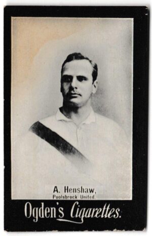 Ogden's - 'General Interest. C. Plain Backs. (Football)' (1902) - A. Henshaw (Poolsbrook United)