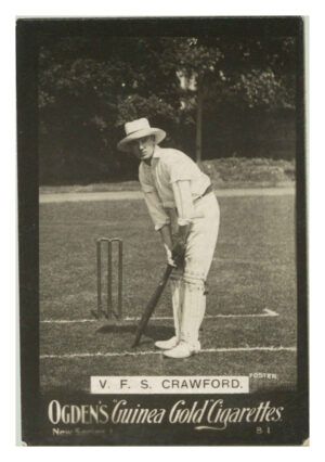 Ogden's - V.F.S Crawford (Cricket) -  'Guinea Gold New Series B'  - (1902)