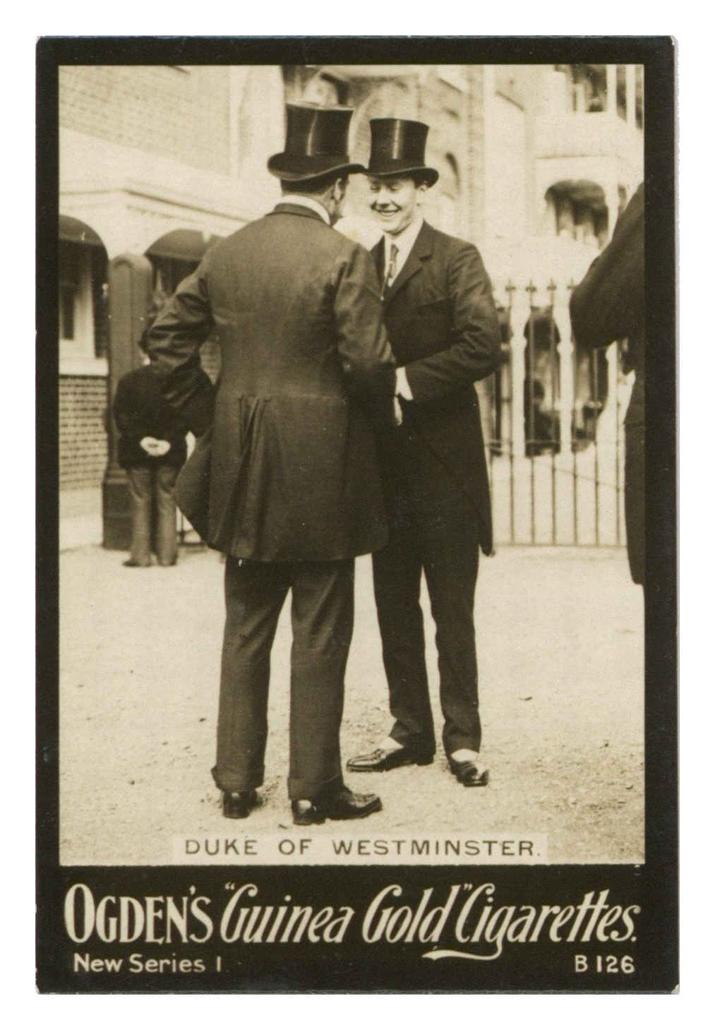 Ogden's - 'Guinea Gold New Series B' - Duke of Westminster B.126 (1902) Ogden's - 'Guinea Gold New Series B' - Duke of Westminster B.126 (1902)