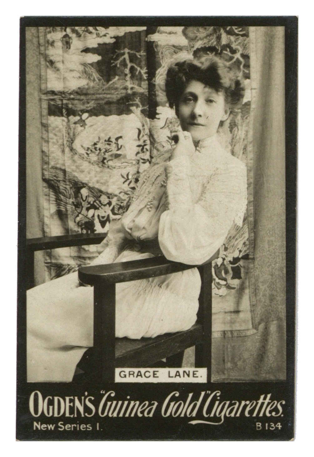 Ogden's - 'Guinea Gold New Series B' - Grace Lame B.134 (1902) Ogden's - 'Guinea Gold New Series B' - Grace Lame B.134 (1902)