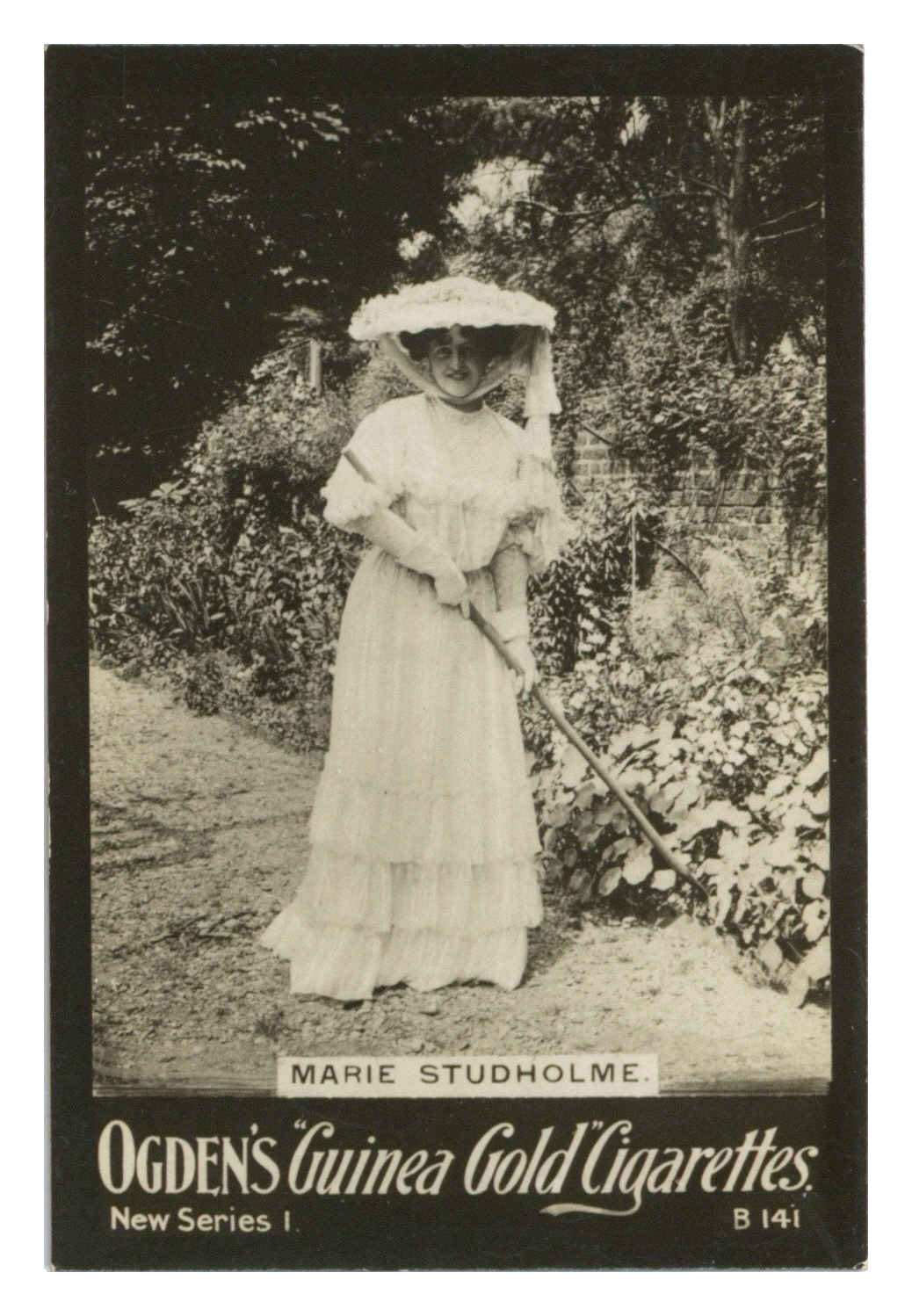 Ogden's - 'Guinea Gold New Series B' - Marie Studholme B.141 (1902) Ogden's - 'Guinea Gold New Series B' - Marie Studholme B.141 (1902)