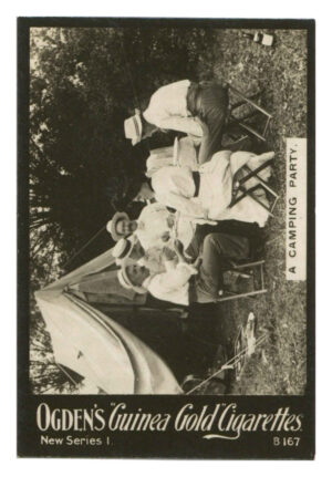 Ogden's - 'Guinea Gold New Series B' - A Camping Party B.167 (1902) Ogden's - 'Guinea Gold New Series B' - A Camping Party B.167 (1902)