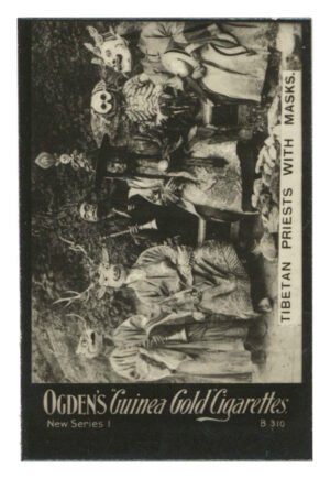 Ogden's - 'Guinea Gold New Series B' - Tibetan Priests with masks B.310 (1902)