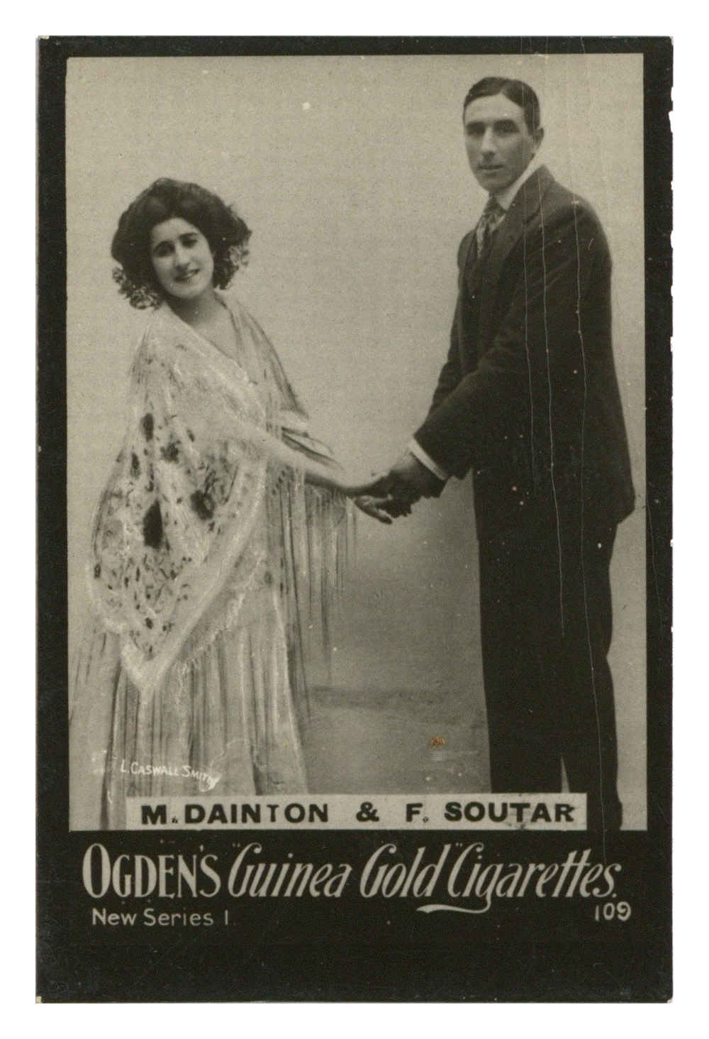 Ogden's - 'Guinea Gold New Series I' - M. Dainton & F. Soutar I.109 (1902) Ogden's - 'Guinea Gold New Series I' - M. Dainton & F. Soutar I.109 (1902)