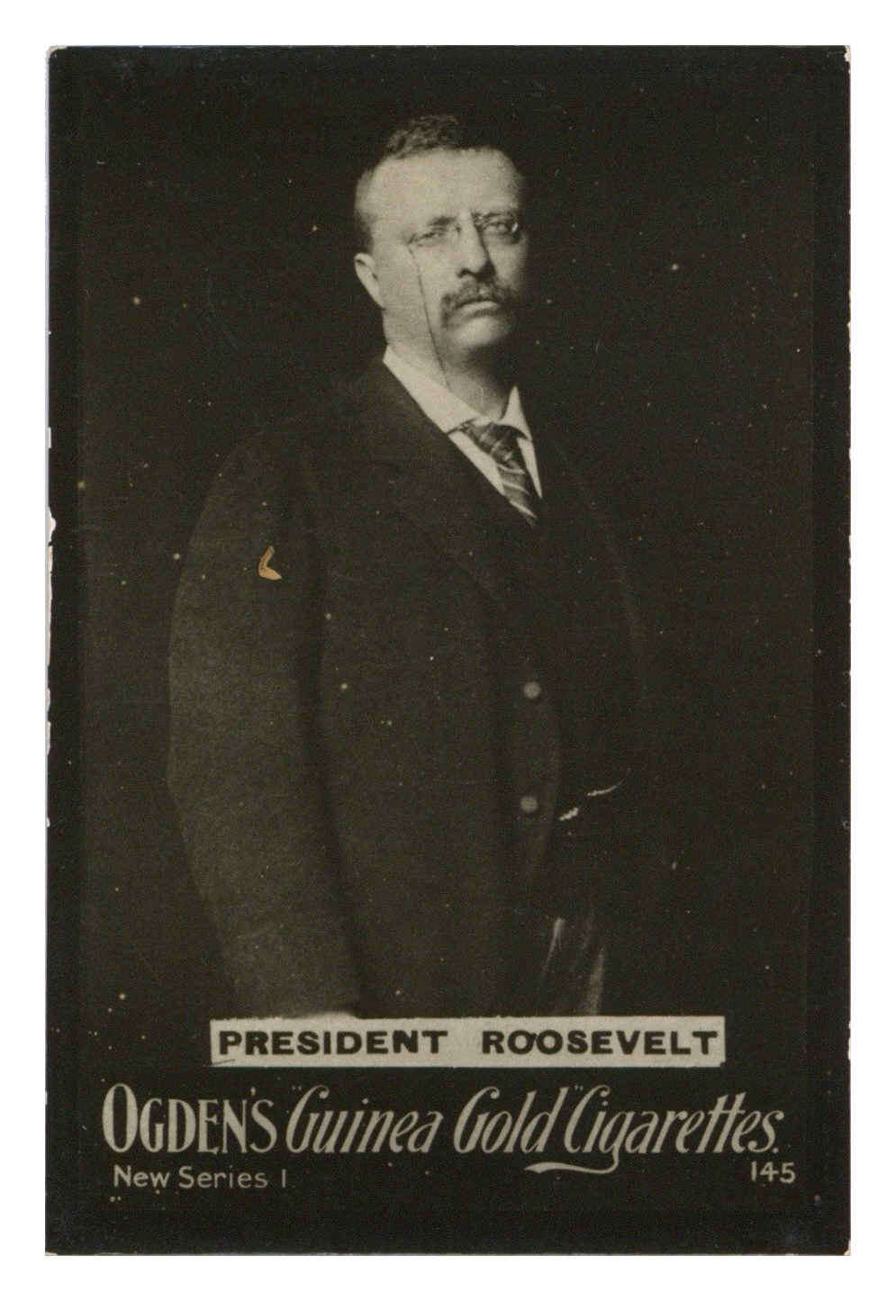 Ogden's - 'Guinea Gold New Series I' - President Roosevelt I.145 (1902) Ogden's - 'Guinea Gold New Series I' - President Roosevelt I.145 (1902)