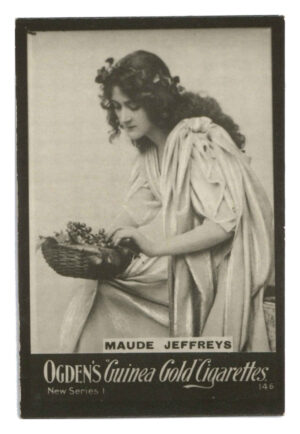 Ogden's - 'Guinea Gold New Series I' - Maude Jeffreys I.146 (1902) Ogden's - 'Guinea Gold New Series I' - Maude Jeffreys I.146 (1902)