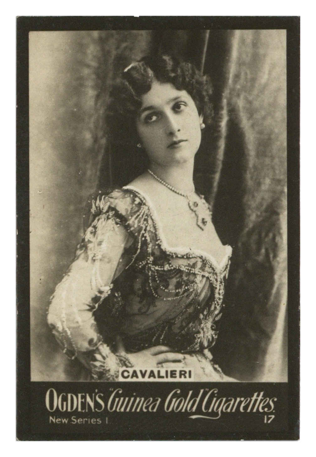 Ogden's - 'Guinea Gold New Series I' - Cavalieiri I.17 (1902) Ogden's - 'Guinea Gold New Series I' - Cavalieiri I.17 (1902)