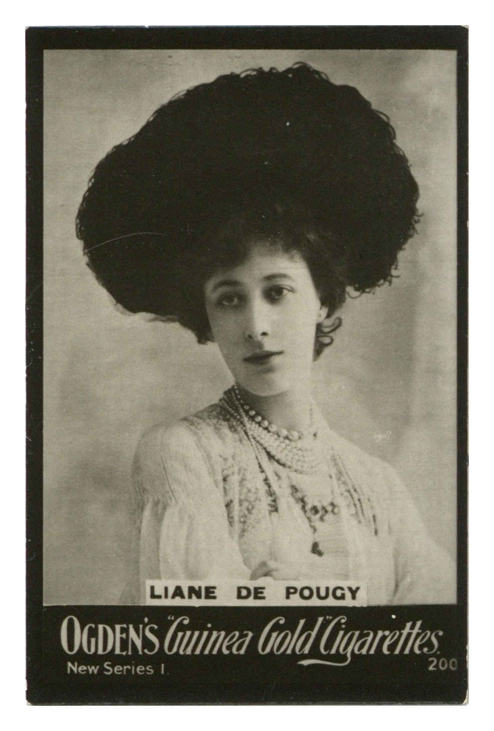 Ogden's - 'Guinea Gold New Series I' - Liane de Pougy I.200 (1902) Ogden's - 'Guinea Gold New Series I' - Liane de Pougy I.200 (1902)