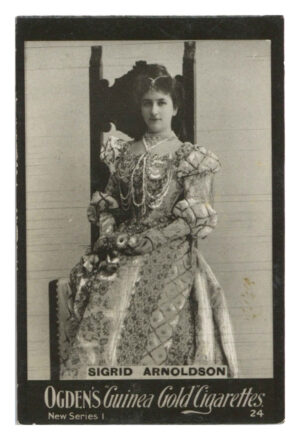 Ogden's - 'Guinea Gold New Series I' - Sigrid Arnoldson I.24 (1902)