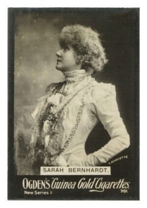 Ogden's - 'Guinea Gold New Series I' - Sarah Bernhardt I.301 (1902) Ogden's - 'Guinea Gold New Series I' - Sarah Bernhardt I.301 (1902)