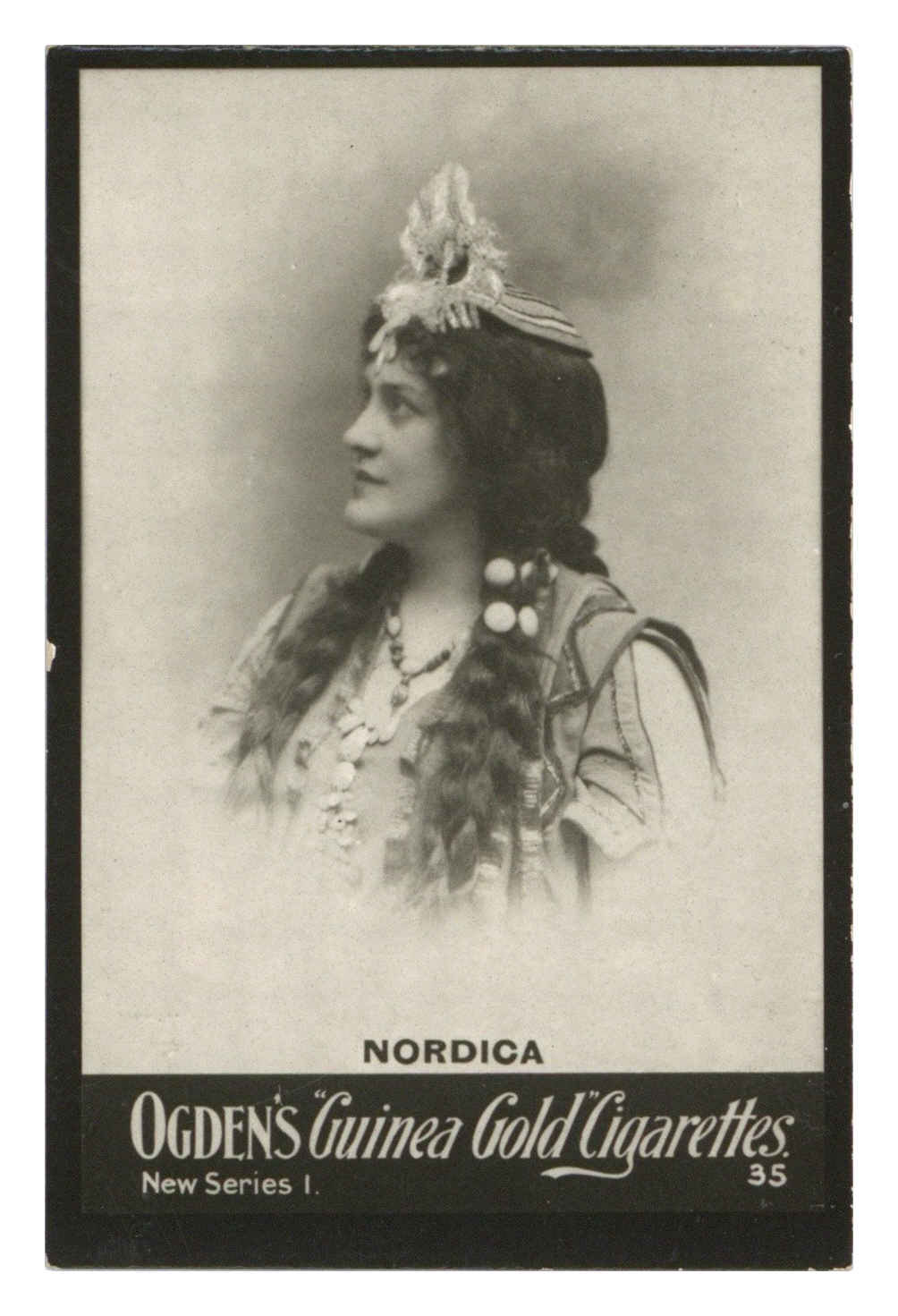 Ogden's - 'Guinea Gold New Series I' - Nordica I.35 (1902) Ogden's - 'Guinea Gold New Series I' - Nordica I.35 (1902)