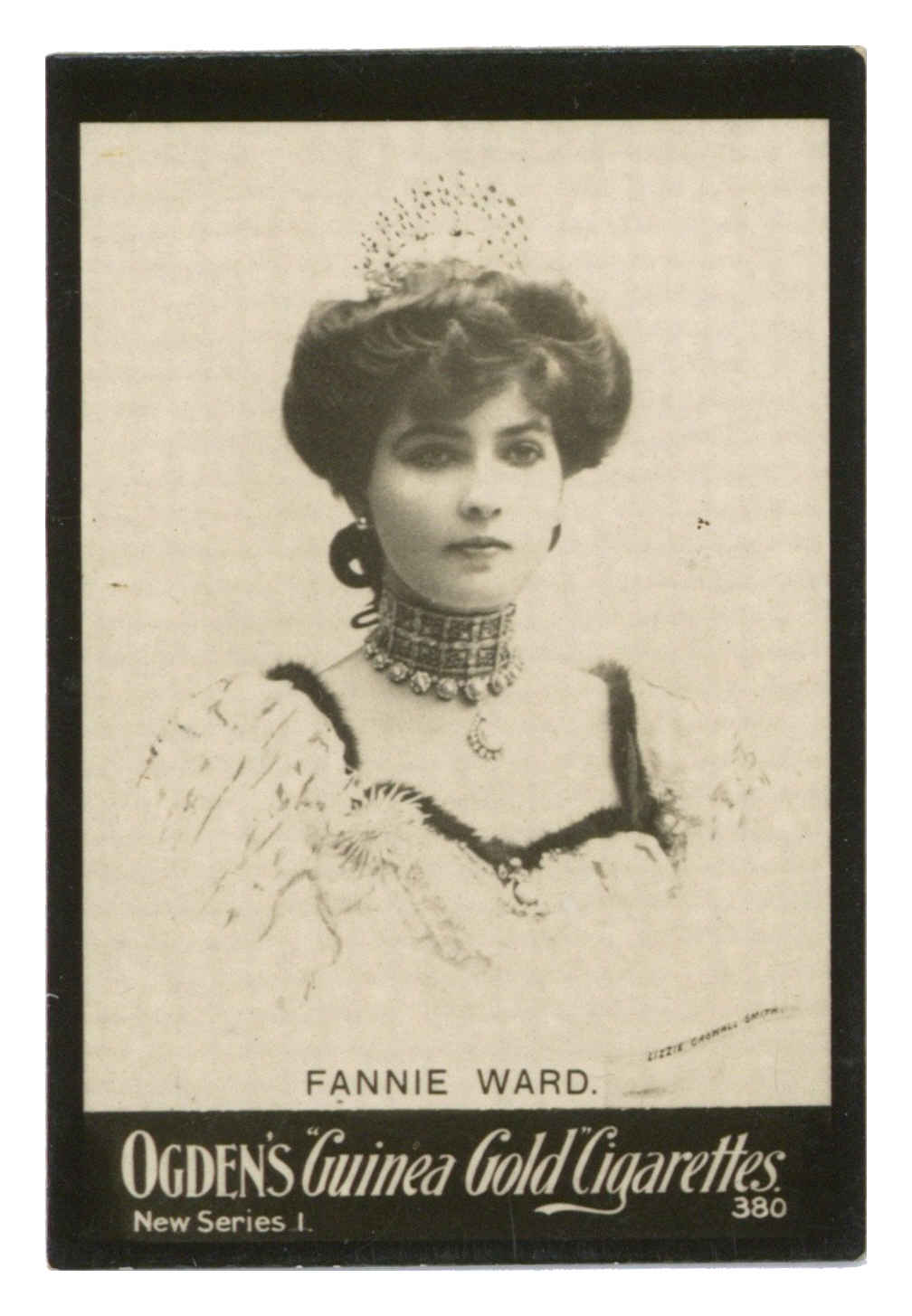 Ogden's - 'Guinea Gold New Series I' - Fannie Ward I.380 (1902) Ogden's - 'Guinea Gold New Series I' - Fannie Ward I.380 (1902)
