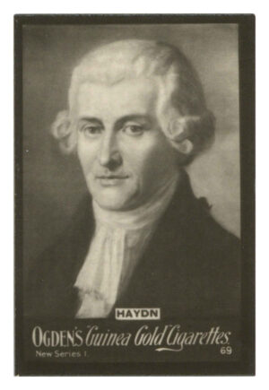 Ogden's - 'Guinea Gold New Series I' - Haydn I.69 (1902) Ogden's - 'Guinea Gold New Series I' - Haydn I.69 (1902)