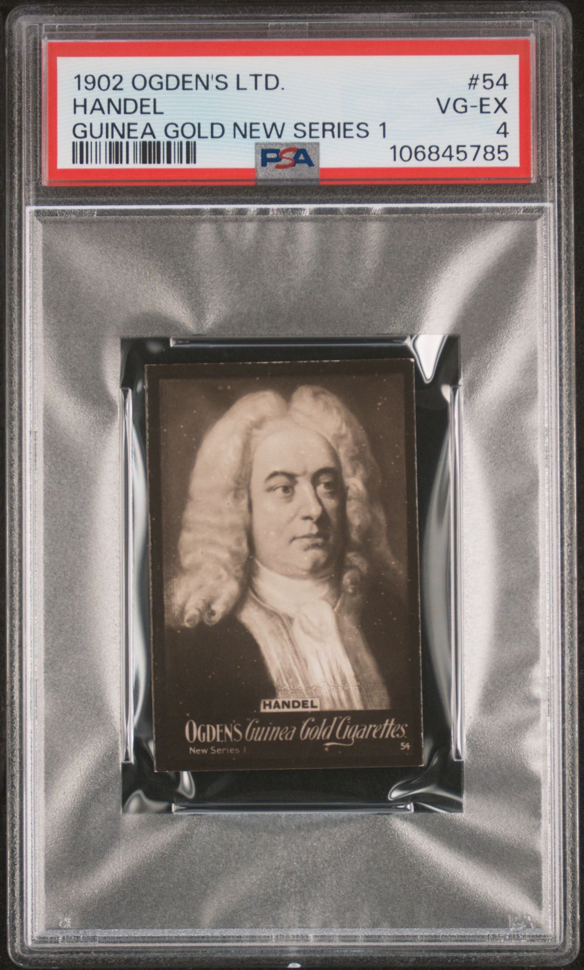Ogden's - 'Guinea Gold New Series I' (1902) - Handel **PSA4** Ogden's - 'Guinea Gold New Series I' (1902) - Handel **PSA4**
