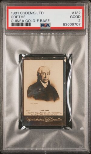 Ogden's - 'Guinea Gold Base F' (1901) - Goethe **PSA2**