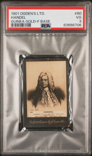 Ogden's - 'Guinea Gold Base F' (1901) - Handel **PSA3**