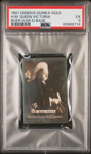 Ogden's - 'Guinea Gold Boer War Base D' (1901) - H.M. Queen Victoria **PSA5**