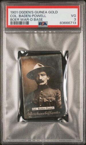 Ogden's - 'Guinea Gold Boer War Base D' (1901) - Col. Baden-Powell **PSA3**