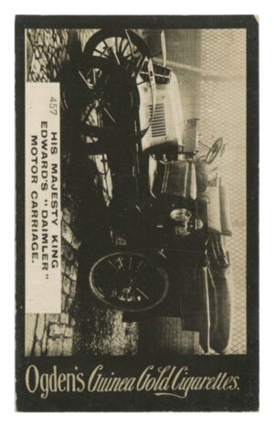 Ogden's - 'Guinea Gold C Base' (1901) - King Edwards Daimler Motor Carriage
