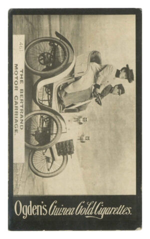 Ogden's - 'Guinea Gold C Base' (1901) - The Bertrand Motor Carriage