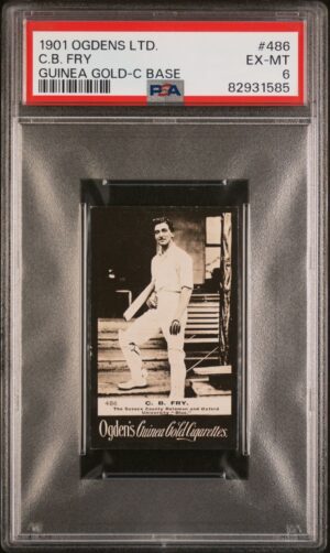 Ogden's - 'Guinea Gold C Base' (1901) - C.B. Fry (Sussex) **PSA6**