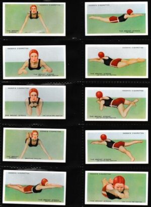 Ogden's - 'How to Swim' (1935) - Complete Set
