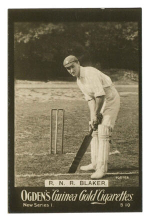 Ogden's - 'Guinea Gold New Series B' (1902) - R.N.R. Blaker (Cricket)