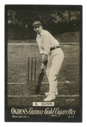 Ogden's - 'Guinea Gold New Series B' (1902) - G.Gunn (Cricket)
