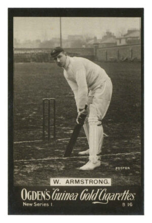 Ogden's - 'Guinea Gold New Series B' (1902) - W. Armstrong (Cricket)