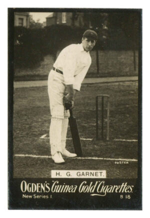 Ogden's - 'Guinea Gold New Series B' (1902) - H.G. Garnett (Cricket)
