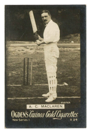 Ogden's - 'Guinea Gold New Series B' (1902) - A.C. Maclaren (Cricket)