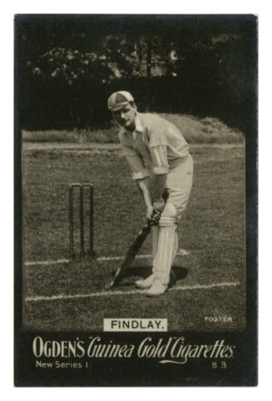 Ogden's - 'Guinea Gold New Series B' (1902) - Findlay (Cricket)