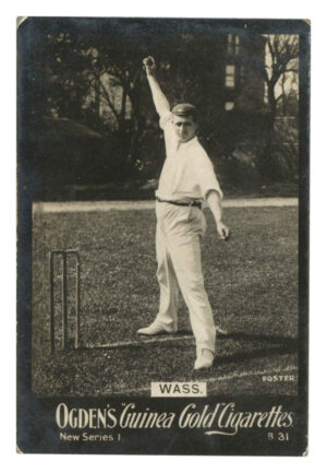 Ogden's - 'Guinea Gold New Series B' (1902) - Wass (Cricket)