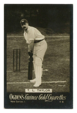 Ogden's - 'Guinea Gold New Series B' (1902) - T.L. Taylor (Cricket)