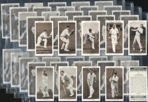 Ogden's - 'Prominent Cricketers of 1938' (1938) - Complete Set (Bradman, Hammond, Compton, Duckworth etc)