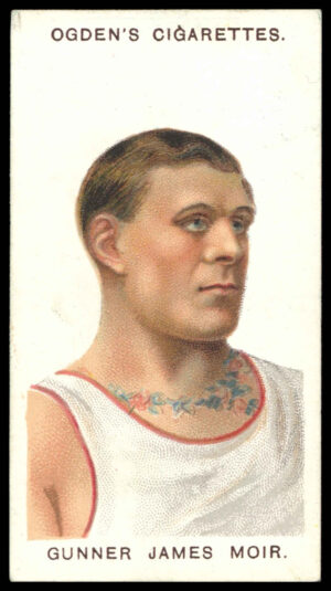Ogden's - 'Pugilists & Wrestlers (1-25)' (1908) - Gunner James Moir Ogden's - 'Pugilists & Wrestlers (1-25)' (1908) - Gunner James Moir