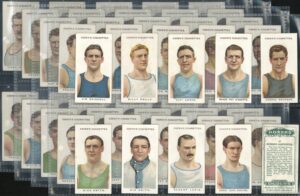 Ogden's - 'Boxers' (1915) - Complete Set (Jeanette, Gans, Driscoll, Wells etc) Ogden's - 'Boxers' (1915) - Complete Set (Jeanette, Gans, Driscoll, Wells etc)