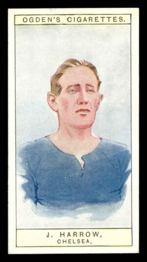 Ogden's - 'Captains of Association Football Clubs, & Colours' (1926) - #12 - J. Harrow (Chelsea) Ogden's - 'Captains of Association Football Clubs, & Colours' (1926) - #12 - J. Harrow (Chelsea)