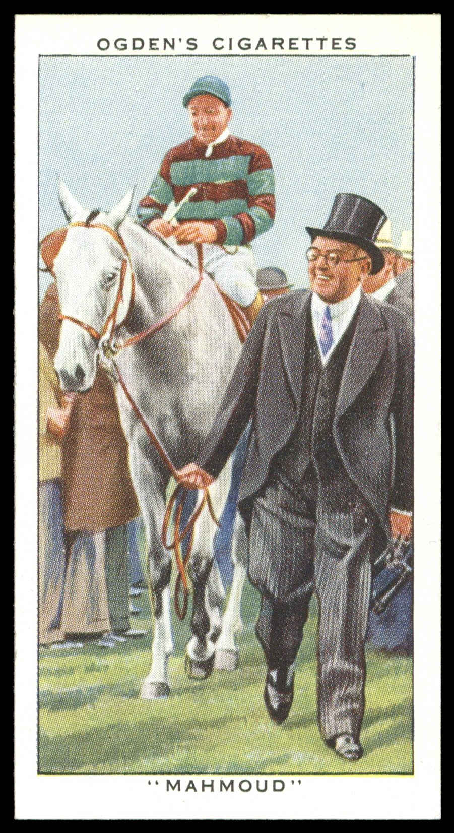 Ogden's - 'Champions of 1936' (1936) - #30 - Mahmoud (Horse Racing) Ogden's - 'Champions of 1936' (1936) - #30 - Mahmoud (Horse Racing)