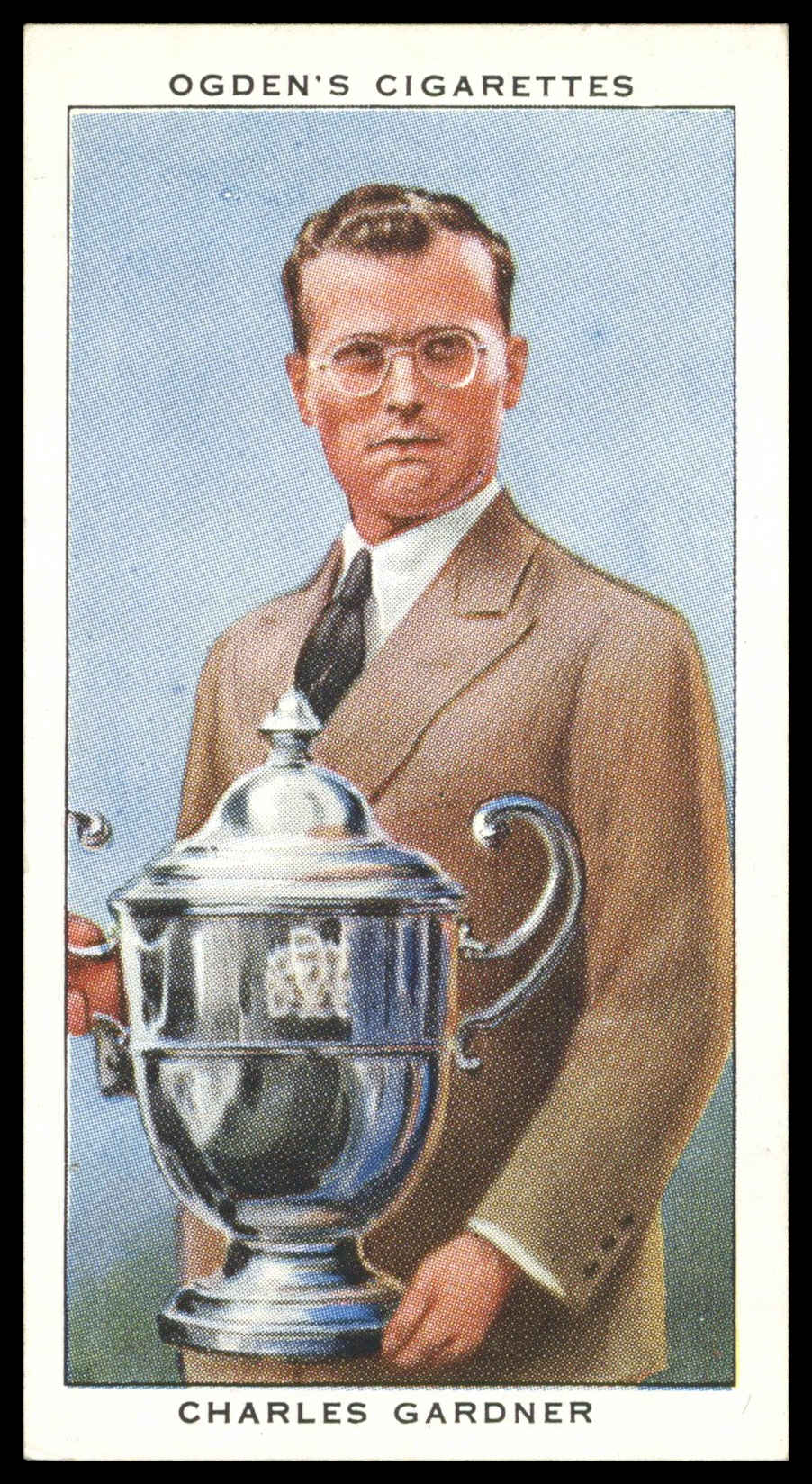 Ogden's - 'Champions of 1936' (1936) - #4 - Charles Gardner (Aviation) Ogden's - 'Champions of 1936' (1936) - #4 - Charles Gardner (Aviation)
