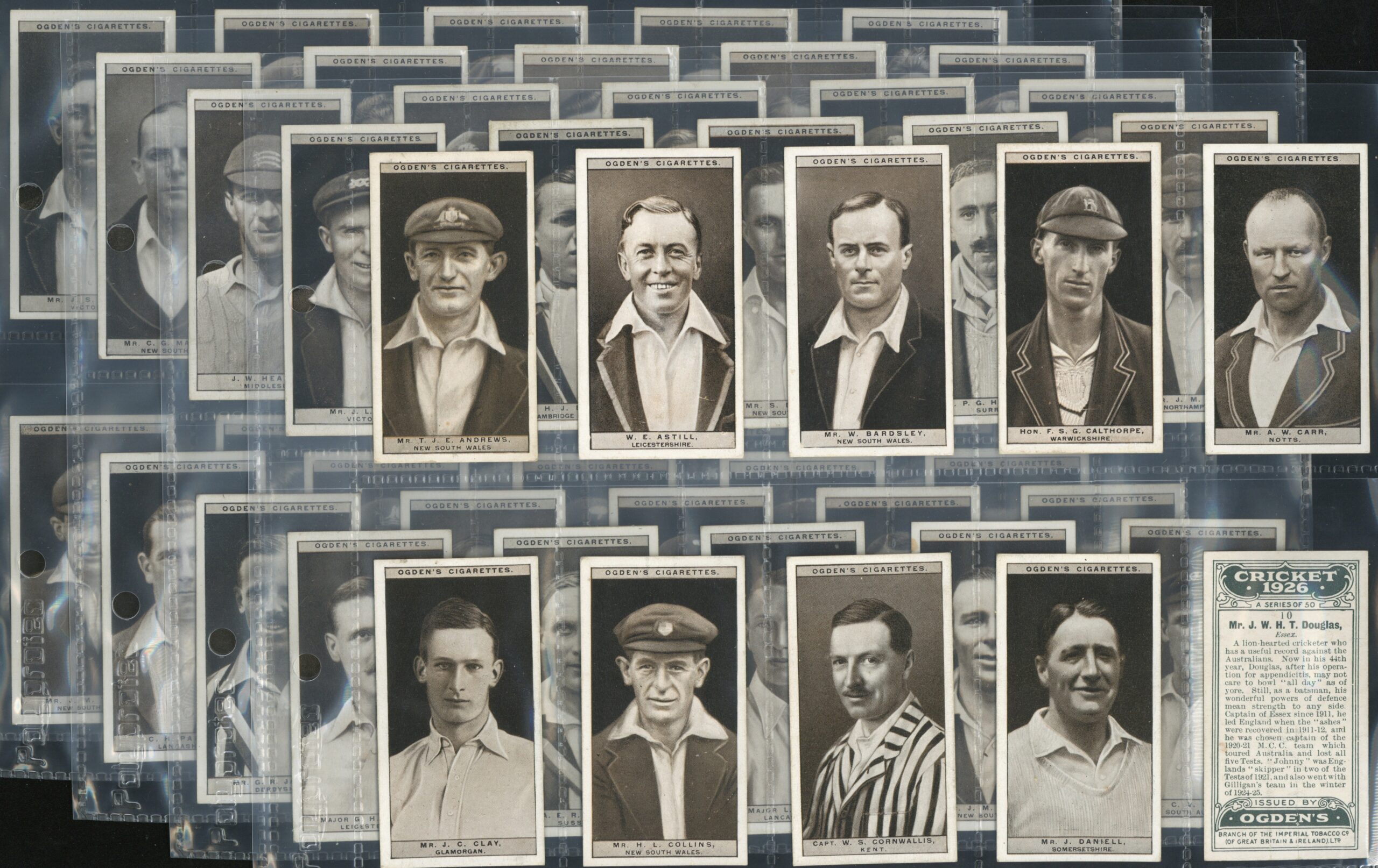 Ogden's - 'Cricket 1926' (1926) - Complete Set Ogden's - 'Cricket 1926' (1926) - Complete Set