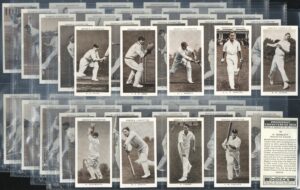 Ogden's - 'Prominent Cricketers of 1938' (1938) - Complete Set (Bradman, Hammond, Compton, Duckworth etc)