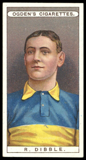 Ogden's - 'Famous Footballers' (1908) - R. Dibble (Bridgwater Albion)