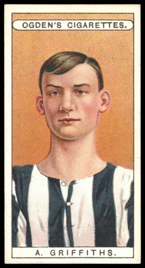 Ogden's - 'Famous Footballers' (1908) - A. Griffiths (Notts County)
