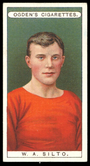 Ogden's - 'Famous Footballers' (1908) - W.A. Silto (Barnsley)